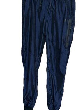 Women's Pre-Owned Nike Dark Navy Metallic Jogger Pants w/Black Accents-Size S